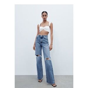 Zara Blue Classic Denim Jeans